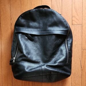 Cole Haan Black Leather Women's Backpack